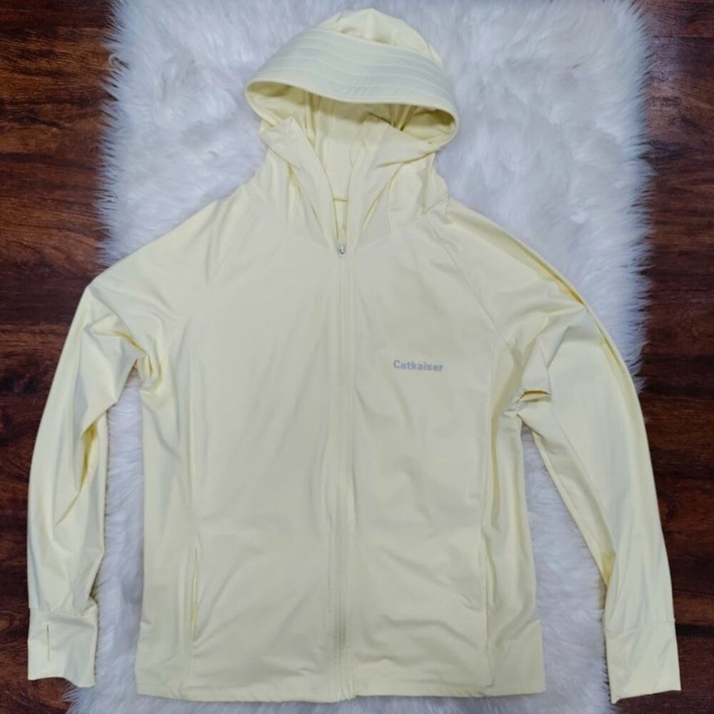 Catkaiser Lightweight Full Sun Protector With Mask Hooded Jacket Women's Large - Picture 5 of 16